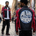 "Alive and Unique" Moto-Style Street Jacket Very Limited 1/20